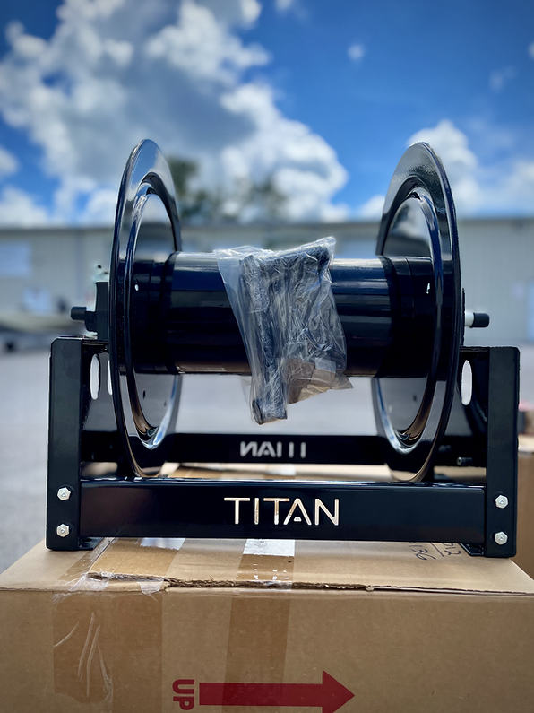 Titan 3012 12" Full Frame Black Reel