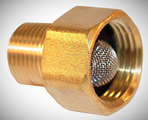 3/4" FGH Swivel x 3/8" MPT Brass Fitting 2154