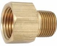 3/4" x 1/2" Brass reducer SKU: 3200-12-08