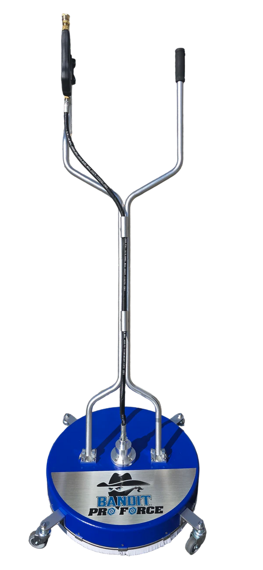 Bandit Pro Force 24" Surface Cleaner with 4 Casters full view

