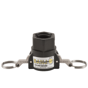Banjo 075D 3/4in Type D Cam Lever Coupling for soft wash and plumbing

