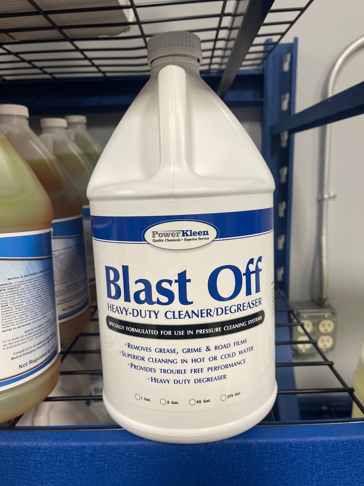 Blast Off Heavy-Duty Cleaner & Degreaser for machinery and buildings

