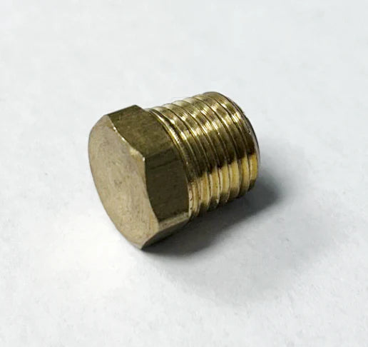 1/4" FNPT, 0.6 in, Brass Cap