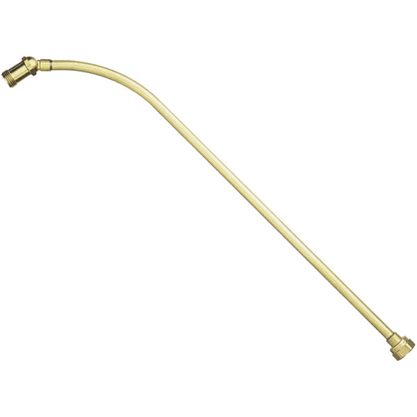 Curved Brass Extension Wand with Swivel – 24" & 30

