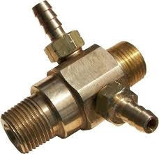 Dual Port Injector 2.3 for 5-8 GPM pressure washers with 3/8" NPT connections

