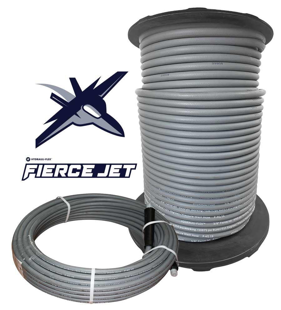 3/8" 5ft Whip Line Fierce Jet 1-Wire Whip Hose