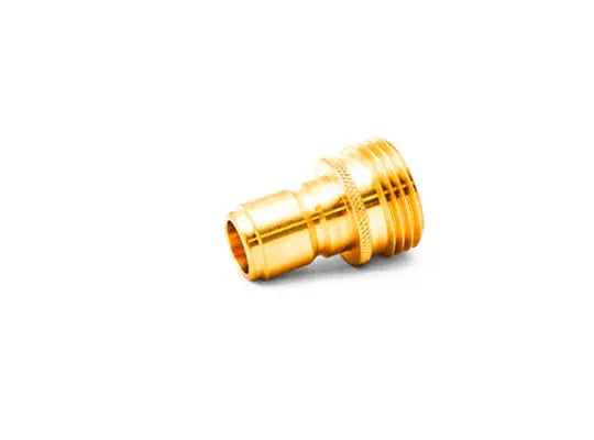 Garden Hose Quick Coupler Plug x 3/4 MGH 24.0450 front view

