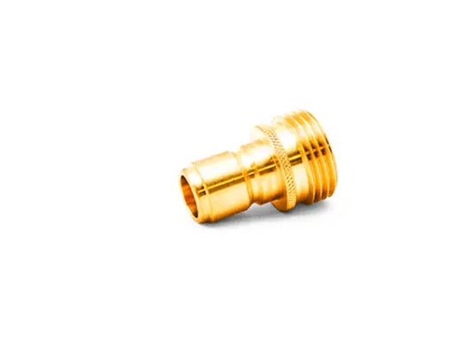 Garden Hose Quick Coupler Plug x 3/4 MGH 24.0450 front view

