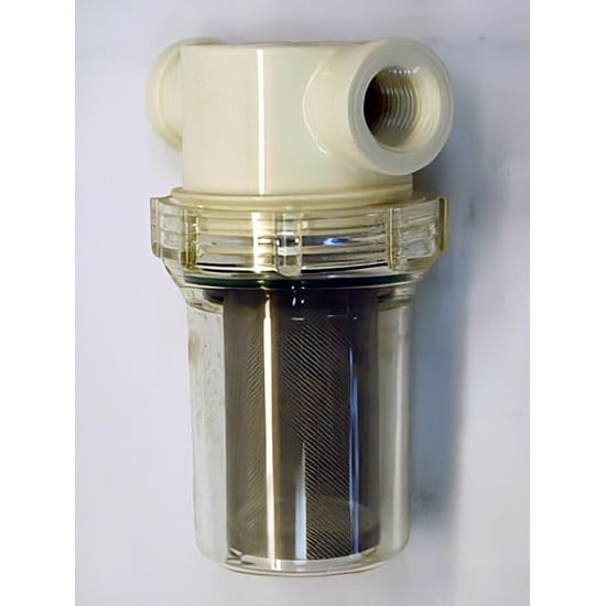Hypro Inline Water Filter Clear 80 Micron for soft wash and pressure washing


