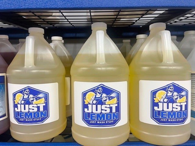 Just Lemon Bleach-Stable House & Roof Wash Detergent, Lemon Scent