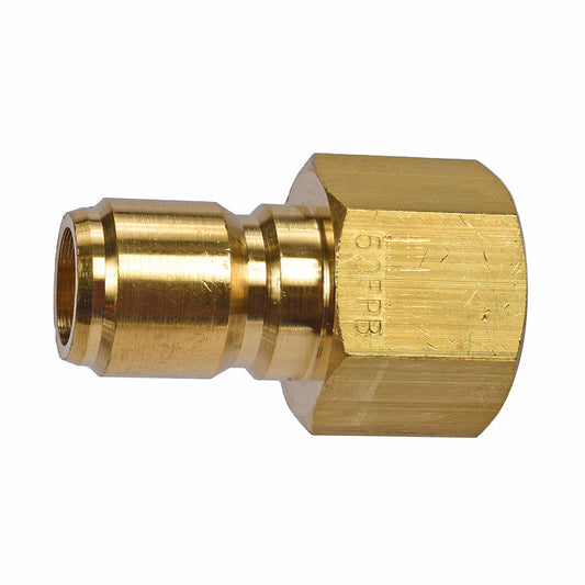 1/2 Female Thread Brass Plug Quick Connect Fitting 1878