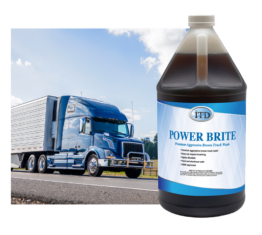 Power Brite Truck Wash 5 Gallon SKU XX1110-5 for vehicle washing

