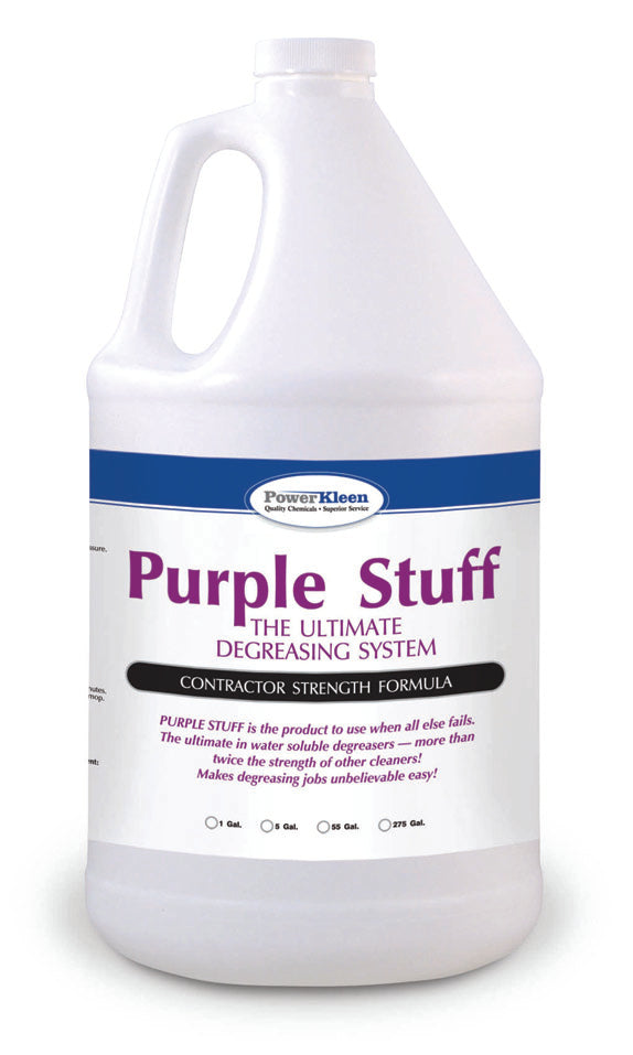 Purple Stuff Industrial Degreaser 1 Gallon SKU 200600 PK for grease and grime.

