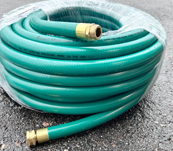 Rampage 3/4 Green Garden Hose, 200' length for pressure washing or gardening

