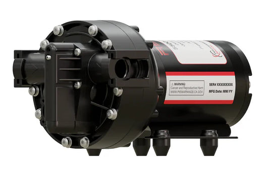 Remco ProFlo 5.3 GPM 12V Demand Pump – 3/4" Quick Attach Ports & 1/2" Barbs

