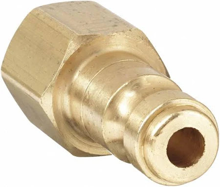 1/4" FPT Plug Quick Connect Brass Fitting 3284