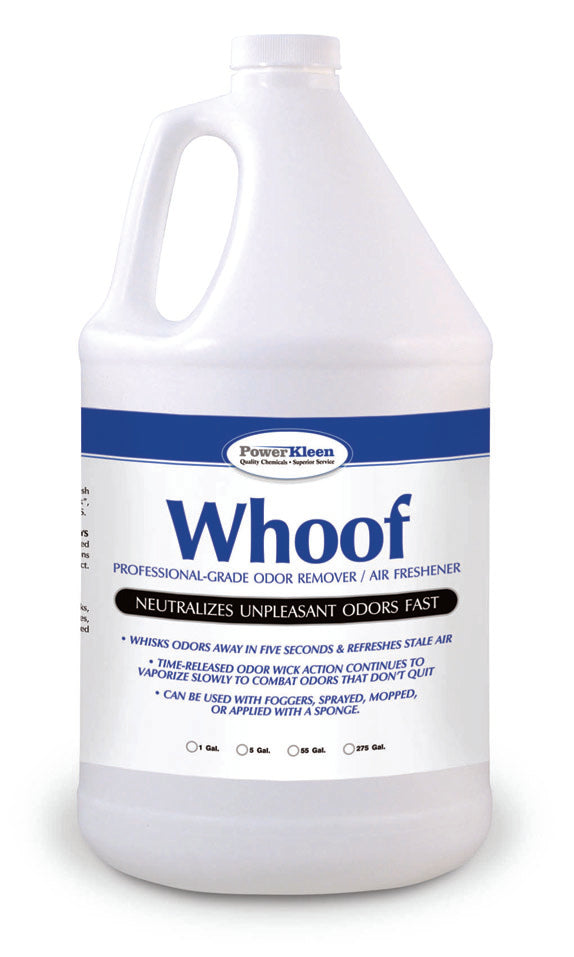 Whoof Odor Neutralizer 1 Gallon Jug – Professional Odor Eliminator

